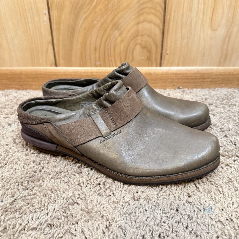Patagonia Clogs Womens Size 8 Addie Peat Brown Leather